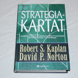 Strategiakartat - Aineettoman pääoman muuttaminen mittaviksi tuloksiksi